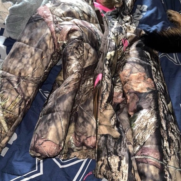 Mossy Oak Jackets & Blazers - Mossy Oak Brown & Pink Camouflage Jacket